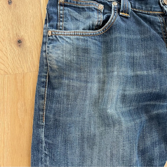 NUDIE JEAN CO. Grim Tim 32 x 30 White Knee Wash - Picture 14 of 15